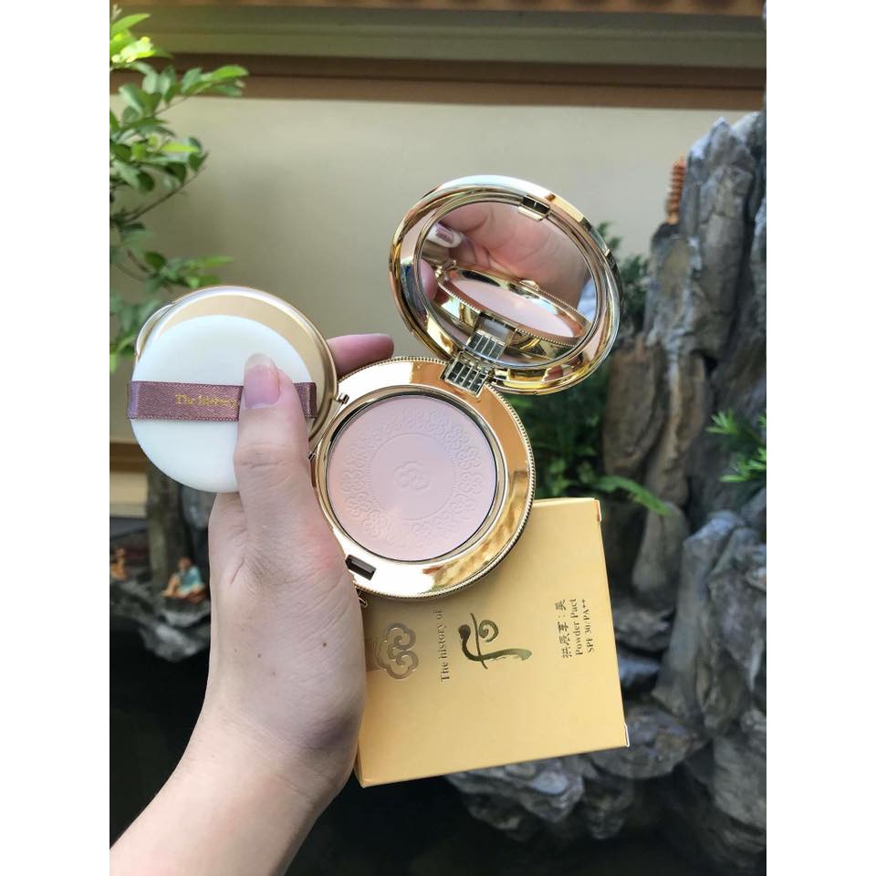 Phấn Phủ Whoo Vàng Siêu Mịn Whoo Mi Two Way Pact & Whoo Mi Powder Pact