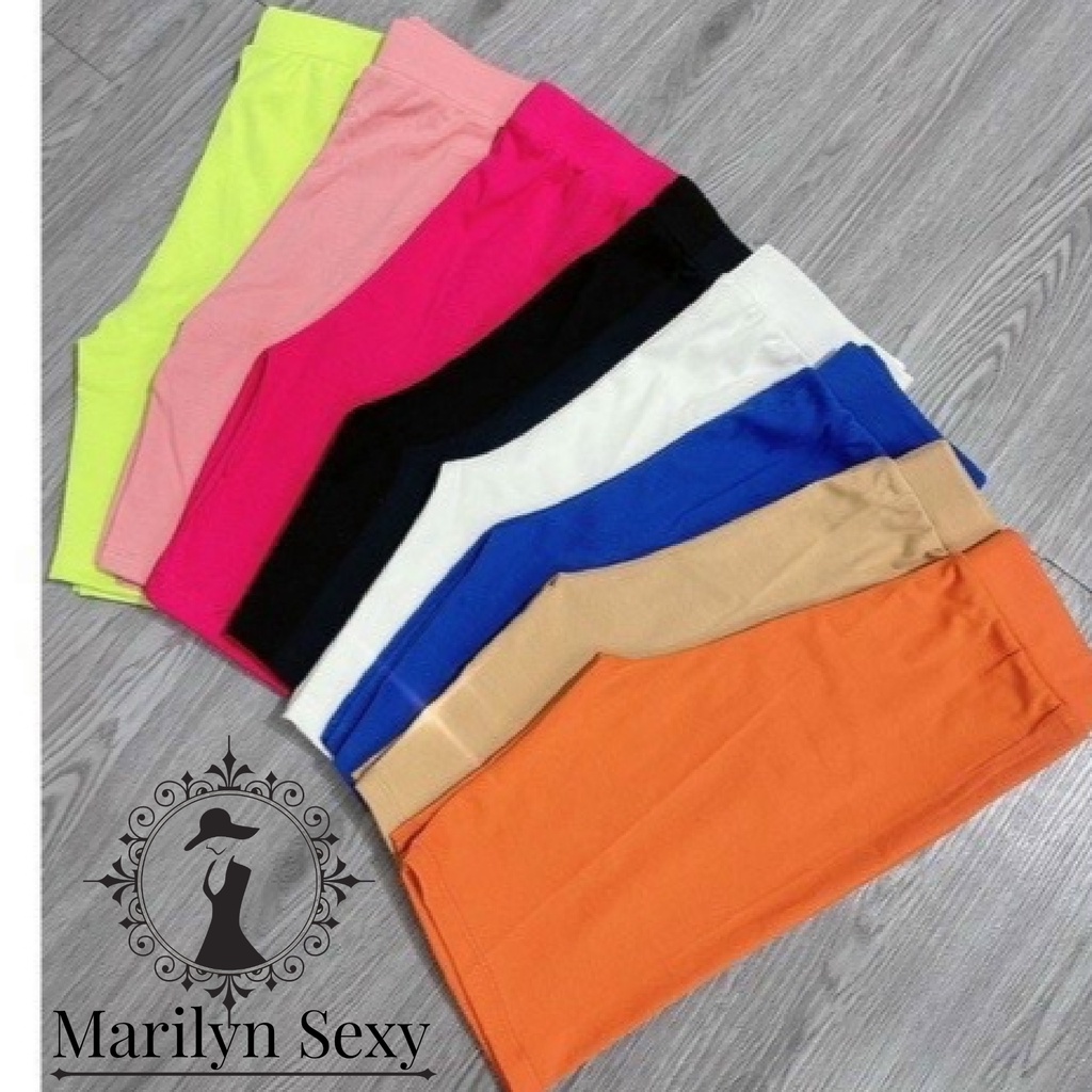 QUẦN LEGGING Lửng ngố_chất cotton nhiều màu