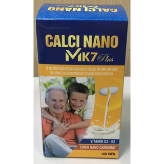 Bổ sung canxi,ngăn ngừa loãng xương Calcinano MK7 Plus
