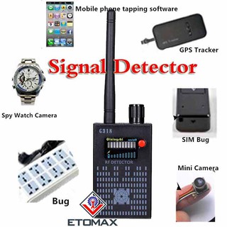 Máy phát hiện máy nghe lén và dò tìm định vị GPS G318 chuyên nghiệp
