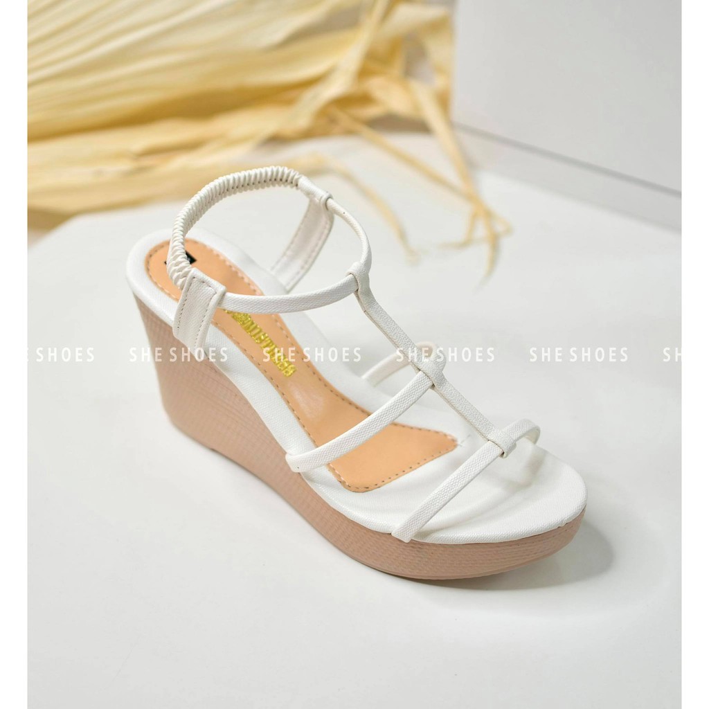 Giày sandal đế xuồng ♥️Freeship♥️ sandal nữ trên 7p siêu nhẹ, độc quyền bởi SHE SHOES