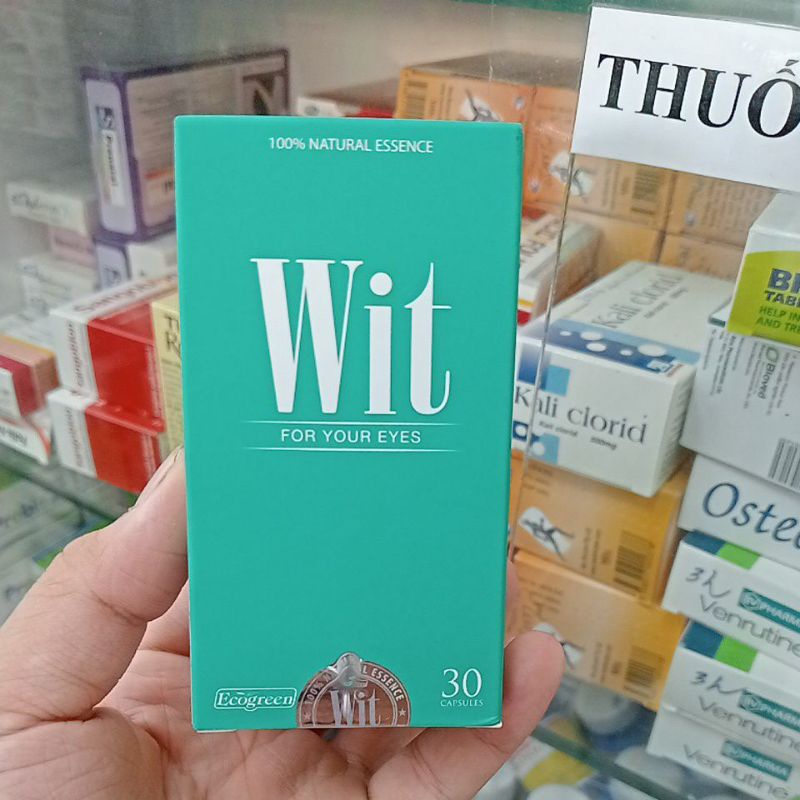 ✅ [Chính Hãng] Wit Thực phẩm hỗ trợ tăng cường thị lực