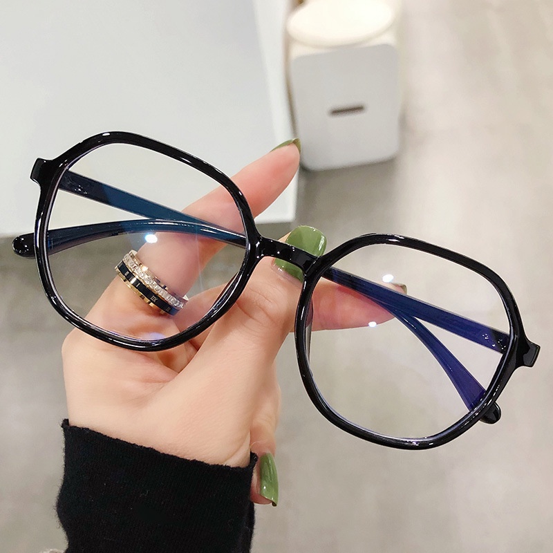 Mắt Kính Cận Thị Có Màng Lọc Ánh Sáng Xanh Thời Trang Hàn Quốc -1.0 Đến -6.0/kính cận có độ/kính trong suốt nữ nhựa dẻo