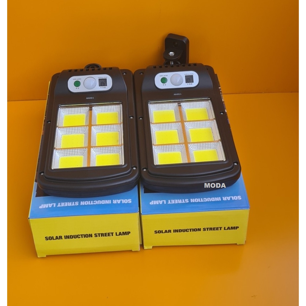 Đèn năng lượng mặt trời liền thể 120 LED COB siêu sáng