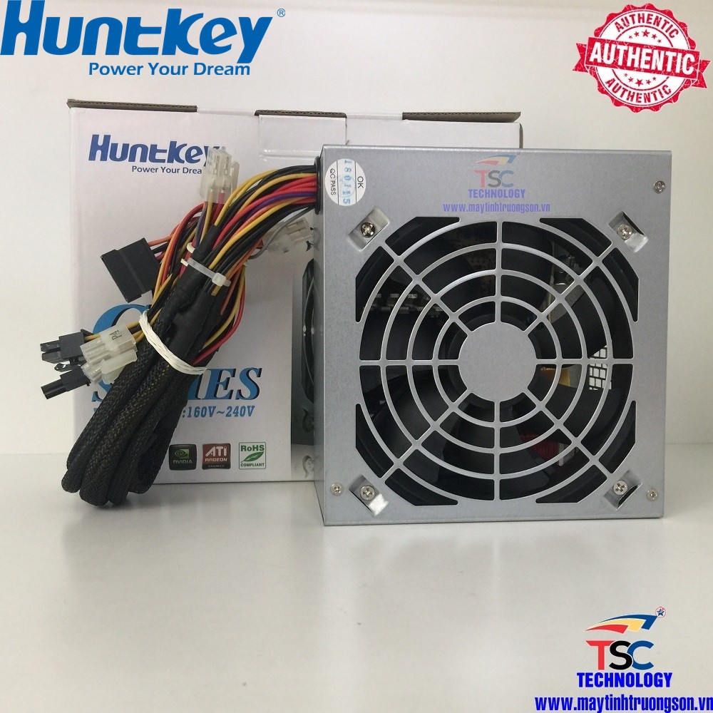 Nguồn Máy Tính HUNTKEY CP325HP 325W Fan 12cm | Bảo Hành 3 Năm Chính Hãng ANC
