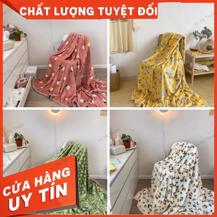 Chăn văn phòng Hè Thu Bốn mùa điều hòa mát lạnh cực mịn không rụng lông MỚI
