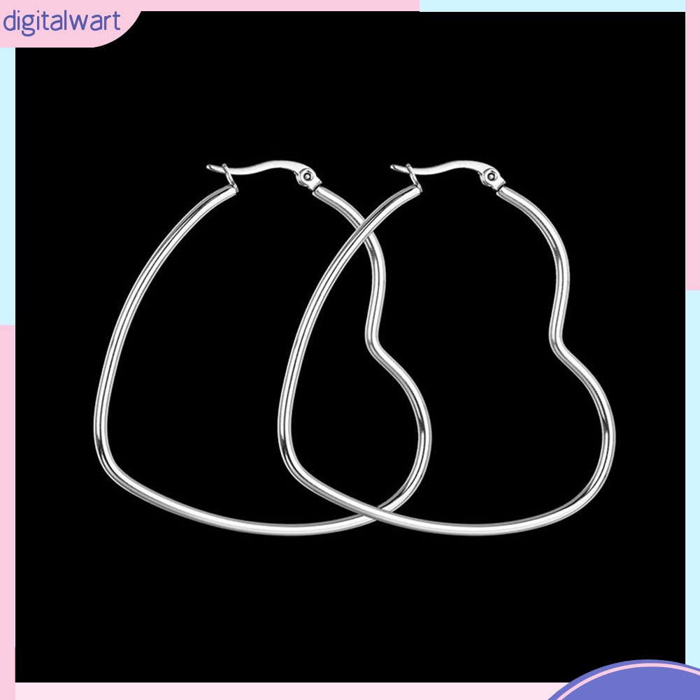 Đôi bông tai hình trái tim xinh xắn cho nữ