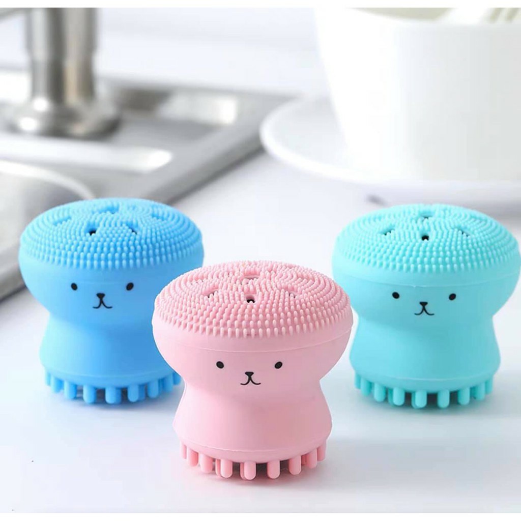 Mút Rửa Mặt Bạch Tuộc - HÀNG CÓ SẴN