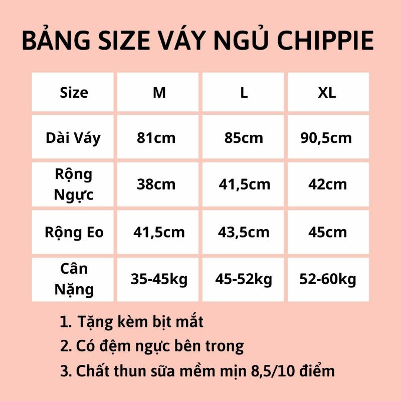 Váy ngủ hai dây đầm ngủ thun mềm mịn có đệm ngực đuôi xếp li ( tặng kèm bịt mắt ) VN1