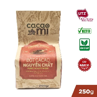 Bột cacao nguyên chất 100% không đường