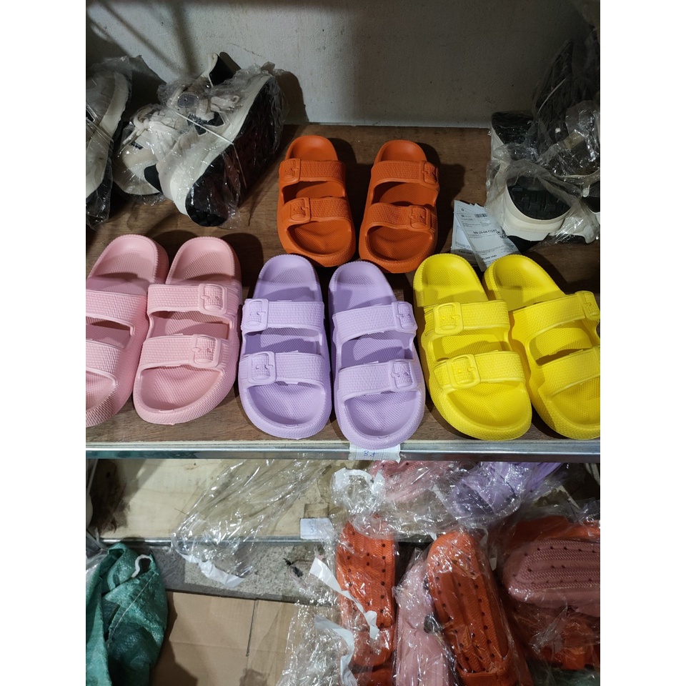 Dép Nữ 2 Khoá Nhiều Màu Siêu Đẹp Loại Đẹp