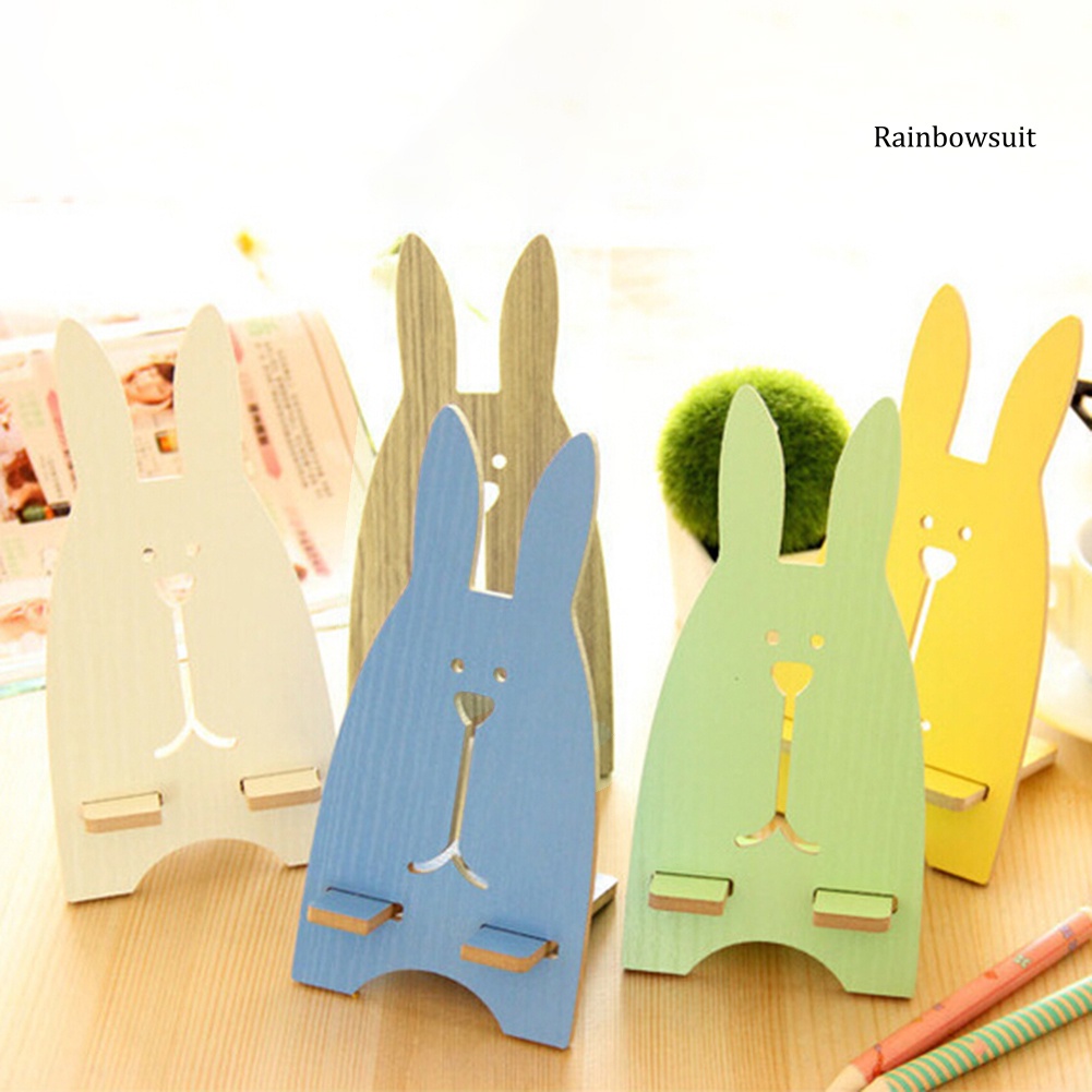 Giá Đỡ Điện Thoại Để Bàn Bằng Gỗ Tiện Dụng