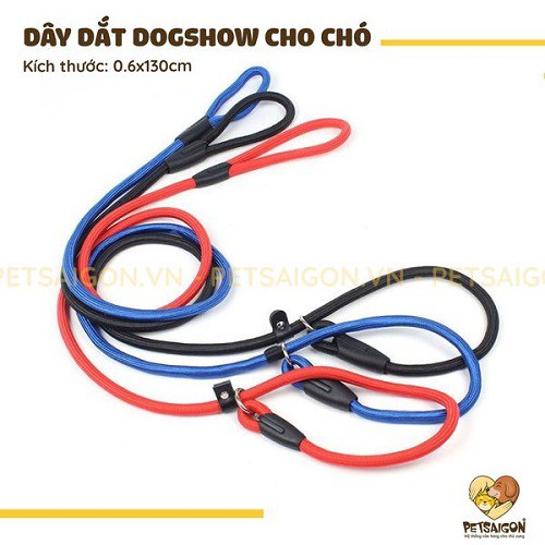 DÂY DẮT DOGSHOW HUẤN LUYỆN CHÓ