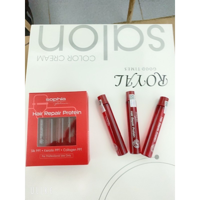 Combo huyết thanh dưỡng tóc Sophia Platinum 13ml/ống