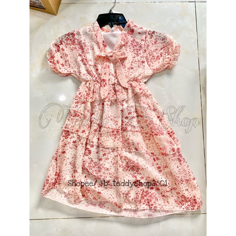Váy cho bé gái cỡ lớn nhẹ nhàng xinh xắn cho bé diện đi chơi đi học các dịp lễ tết 2022 (7-12 tuổi) 20-35kg