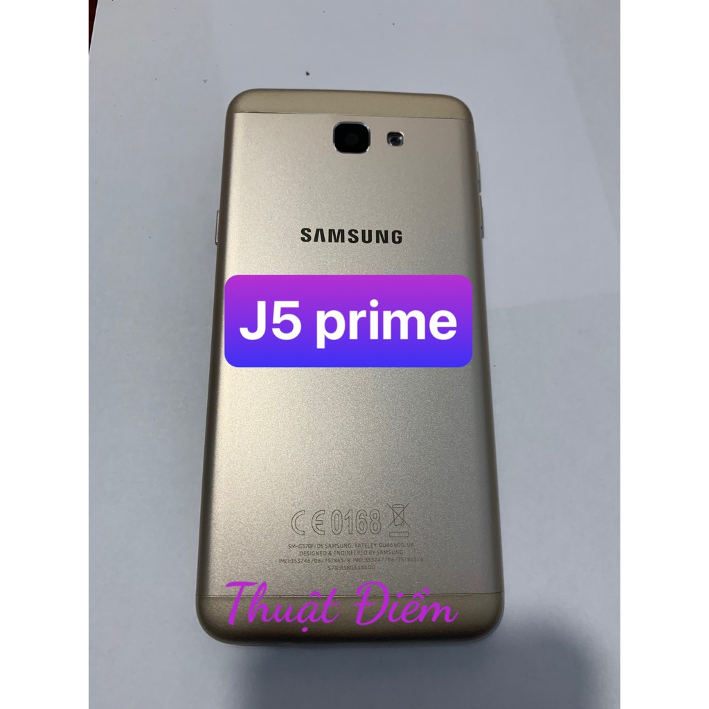 bộ vỏ j5 prime - samsung (gồm lưng - sườn phím tất cả bằng nhôm)