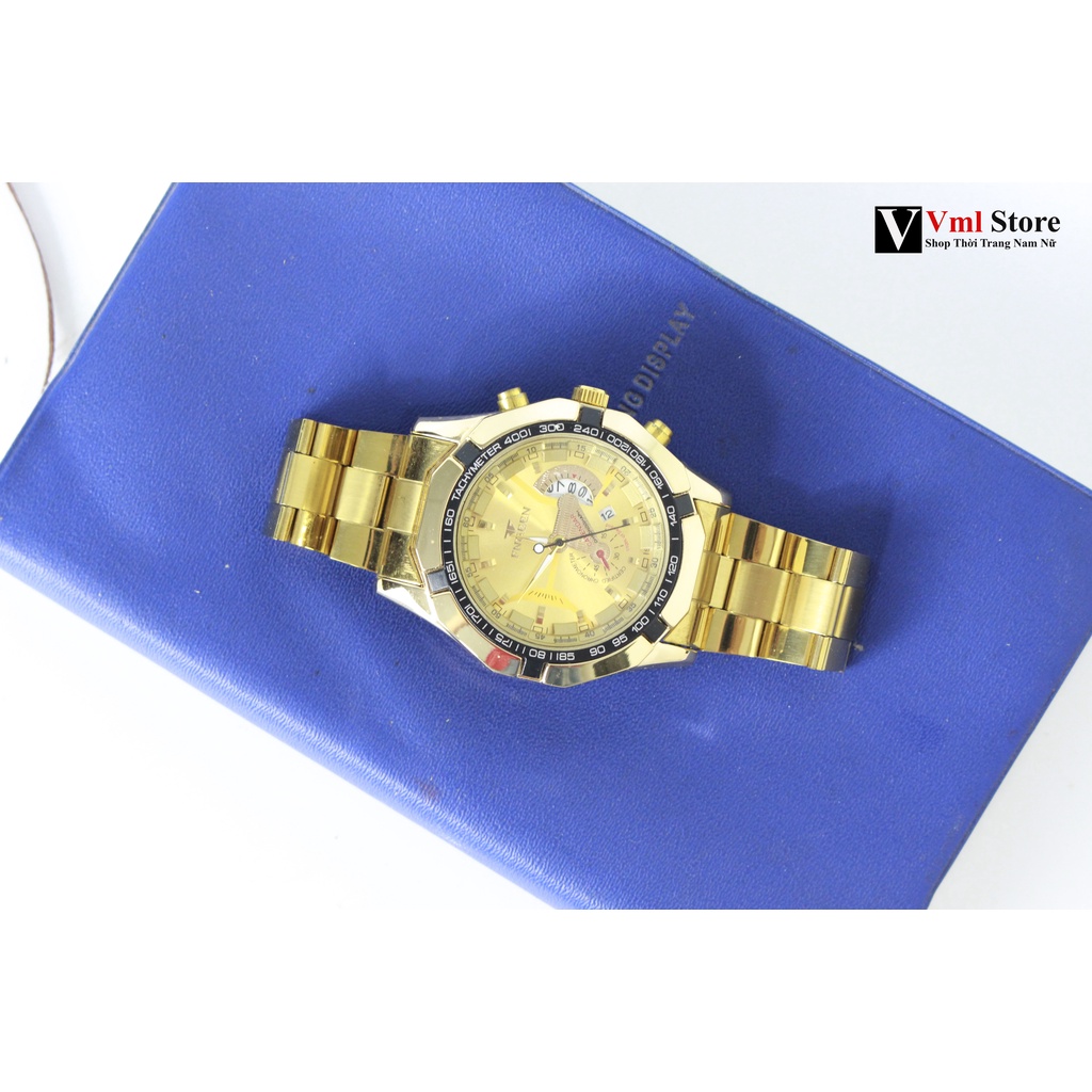 Đồng Hồ Nam Đeo Tay Fngeen Mã S001 Dây Kim Loại Thời Trang Lịch Lãm