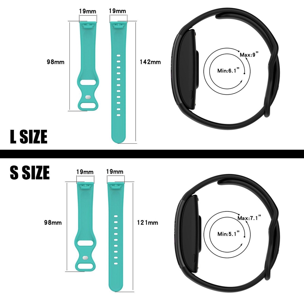 SHOUKEY Dây Đeo Silicone Cho Đồng Hồ Thông Minh Amazon Halo View