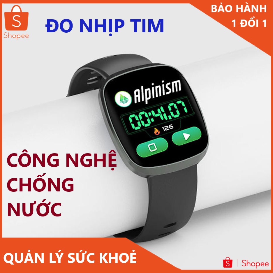 Đồng hồ thông minh GT130 quản lý nghe gọi, chống nước tuyệt đối