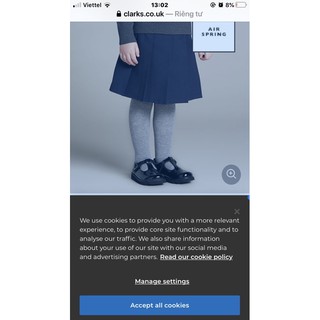 Giày búp bê Clarks!
