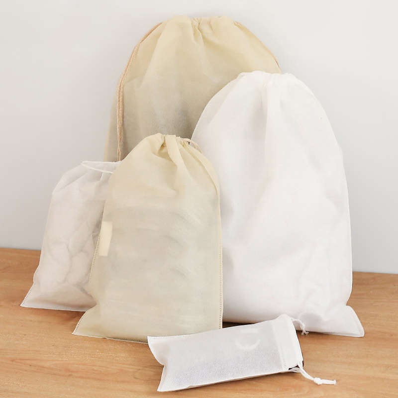 1 Túi Rút Đựng Giày Chống Bụi Bằng Vải Không Dệt Ốp