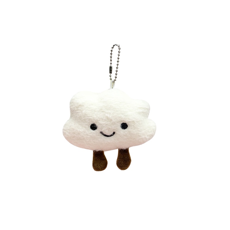 Móc Khóa Hình Đám Mây Nhồi Bông Dễ Thương