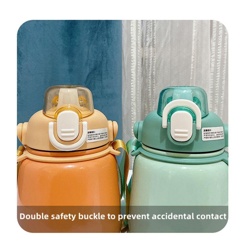 GOGOUP Bình Nước Giữ Nhiệt 650ml Bằng Thép Không Gỉ Dễ Thương Xinh Xắn