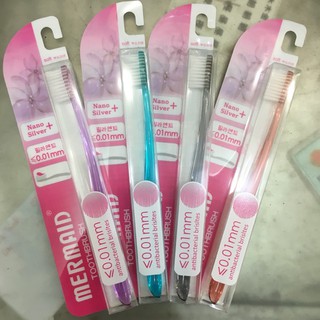 Combo 05 bàn chải đánh răng nano mermaid