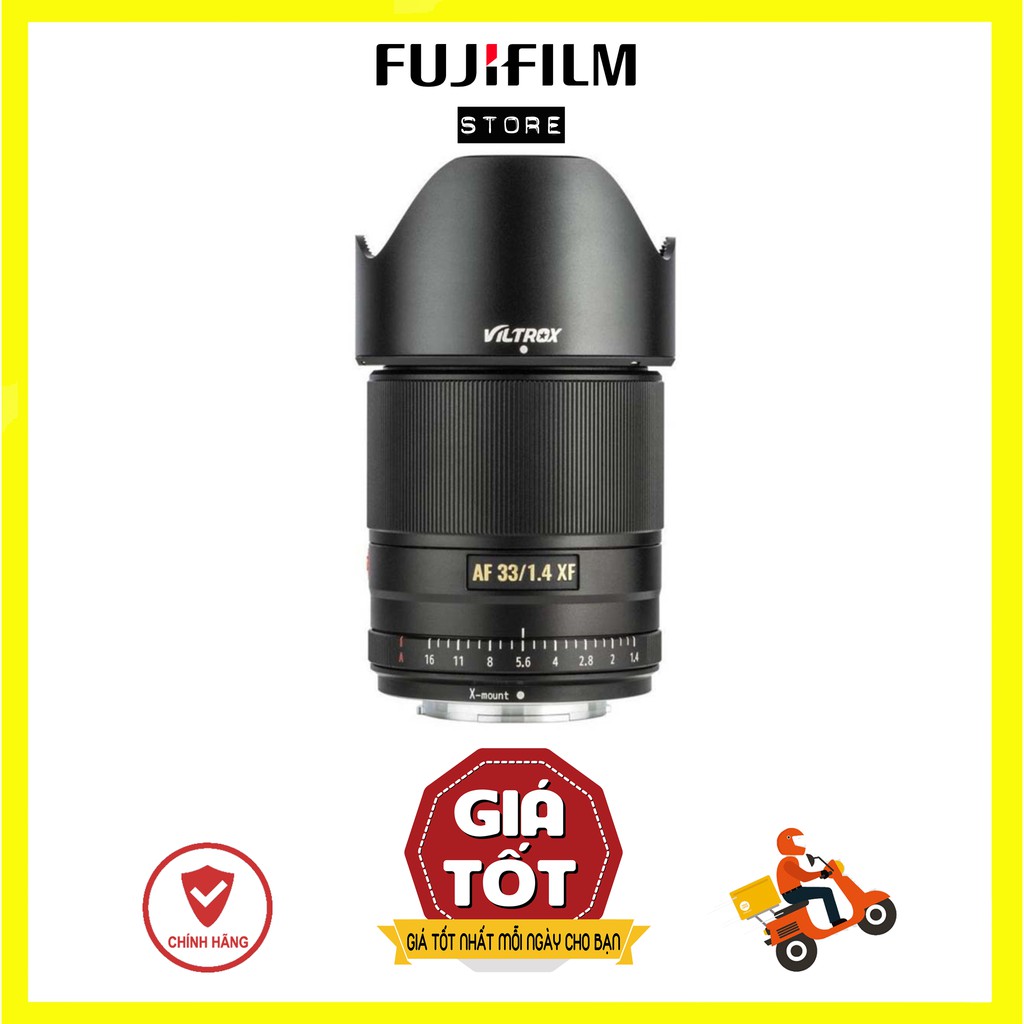 ống kính Viltrox AF 33mm f/1.4 XF Lens for Fuji X