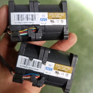 Quạt bộ đôi máy chủ AVC siêu tốc độ 12v 1.9A Tai nắm cam