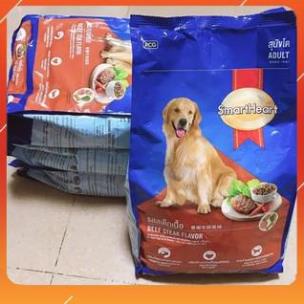 Thức ăn cho chó Smartheart - gói 1,5kg - cung cấp thêm Canxi và Photpho cho xương và răng khỏe mạnh