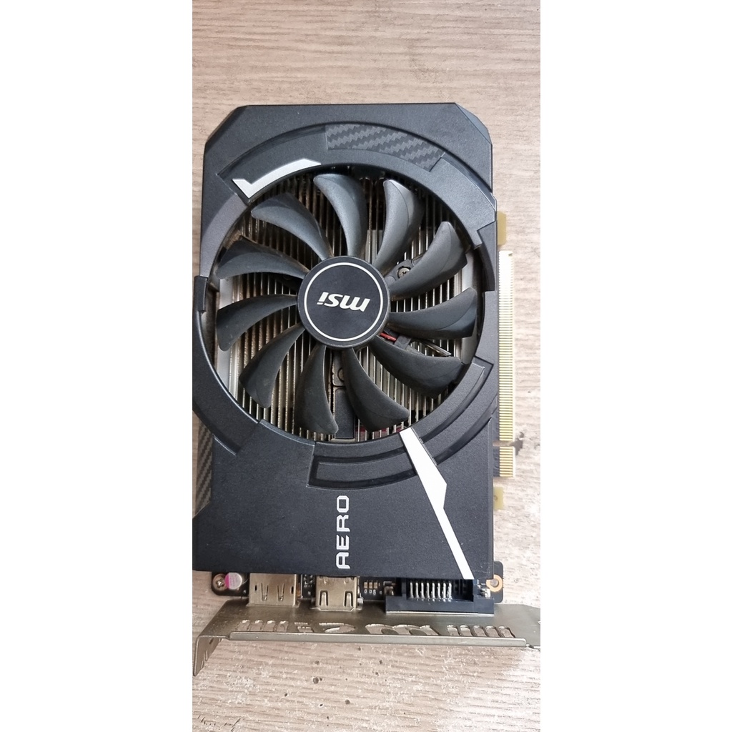 VGA MSI GTX 1050 AERO ITX 2G OC (NVIDIA Geforce/ 2Gb/ DDR5/ 128Bit)