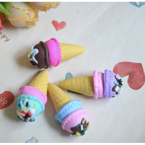 Charm (C20) slime/ Dụng Cụ Charm Trang Trí Kem Ốc Quế (1.5x3.3 cm)