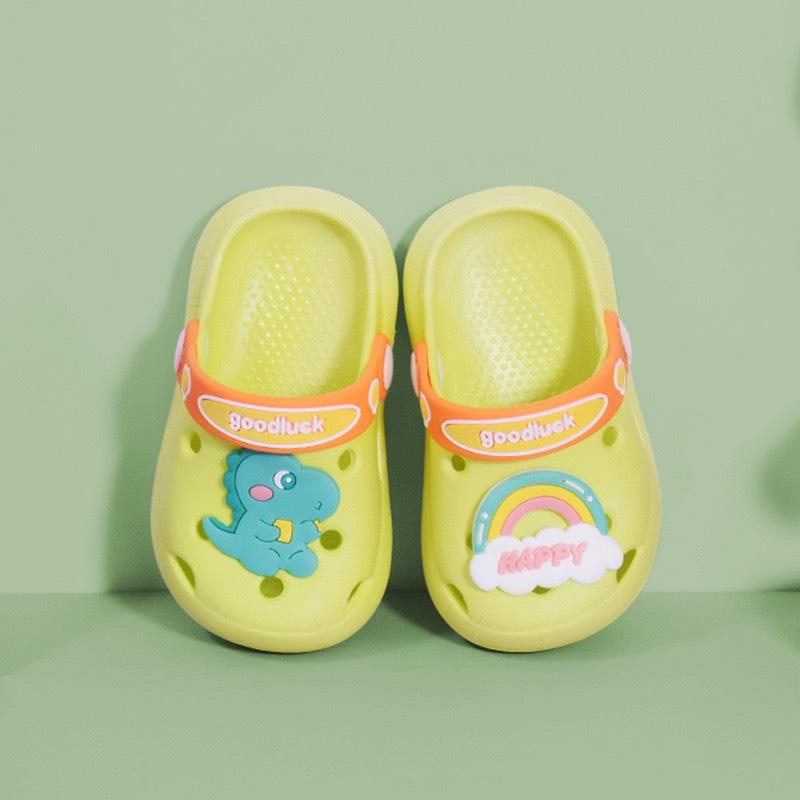 Dép Crocs, Dép sục Cầu Vồng Cho Bé Gái Bé Trai Size Từ 1 Đến 3 Tuổi -Shop Mẹ Khoai