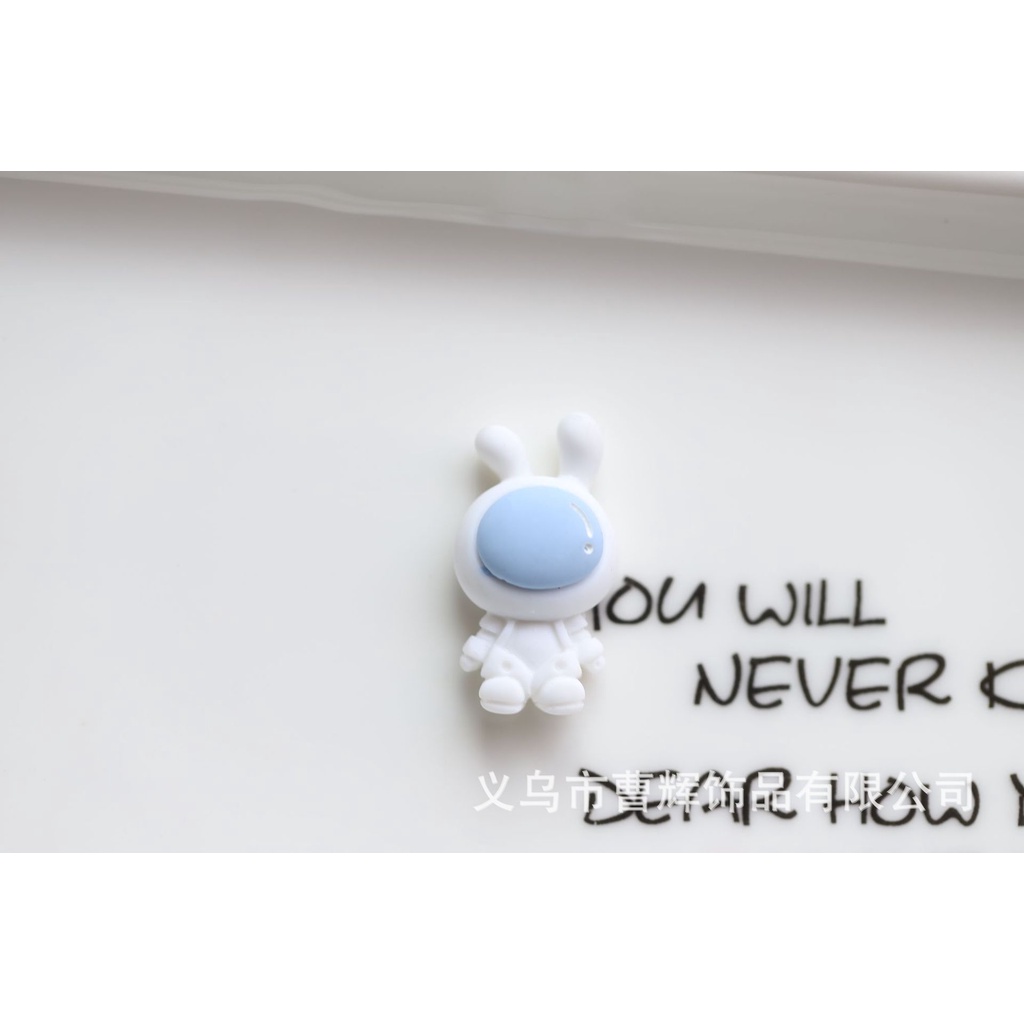 Charm hình vũ trụ, sticker mô hình phi hành gia, phụ kiện trang trí kem keo, slime, làm đồ handmade trang trí, DIY