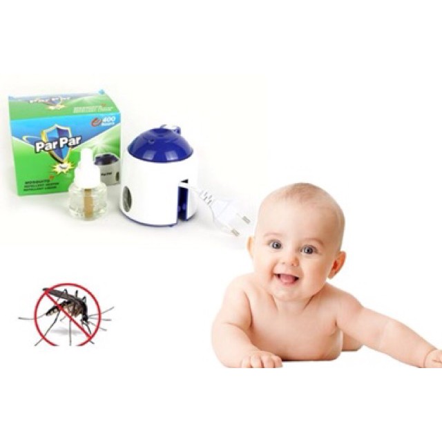 Máy Xông Tinh Dầu Đuổi Muỗi ParPar + Tặng Kèm Lọ Tinh Dầu