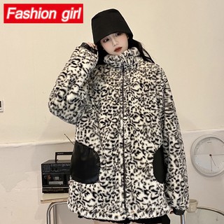 Áo Khoác Đệm Cotton Lông Cừu Hai Mặt Dày Dặn Giữ Ấm Phong Cách Hàn Quốc Thời Trang Mùa Đông