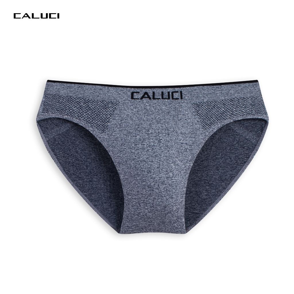 Quần lót nam CALUCI dáng brief thiết kế với 4 màu sắc cơ bản, chất liệu thoáng mát, bền màu, tạo cảm giác thoải mái CA12