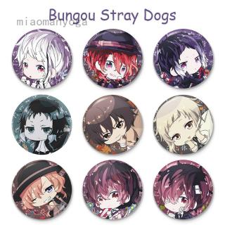 Huy Hiệu Hình Anime Bungou Stray Dogs Cá Tính