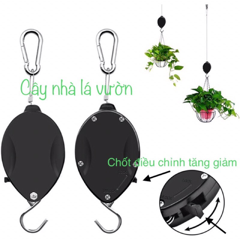 Móc treo chậu hoa  điều chỉnh chiều dài