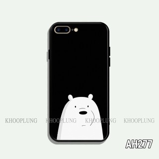 Ốp lưng iPhone 7 Plus - iPhone 8 Plus in hình gấu