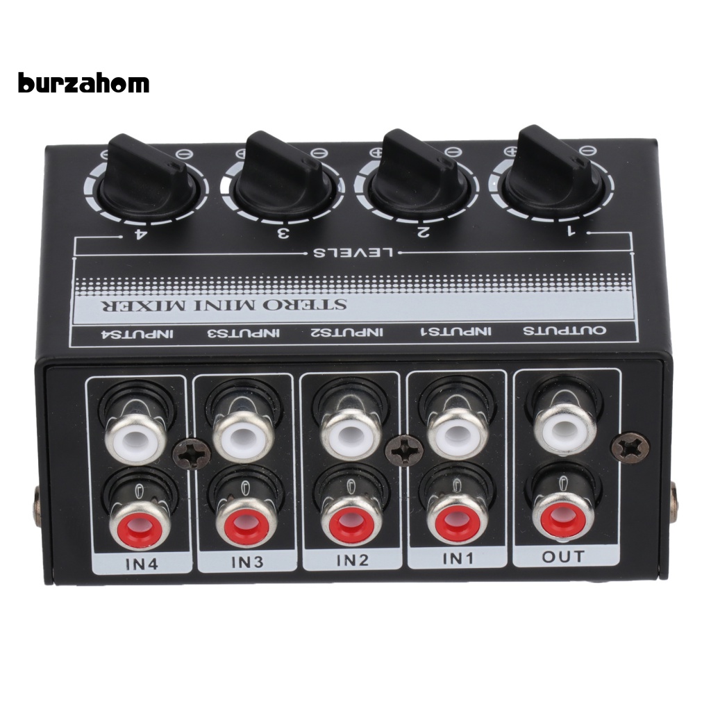 Bộ Trộn Tín Hiệu Âm Thanh 4 Kênh Chuyên Dụng Chất Lượng Cao