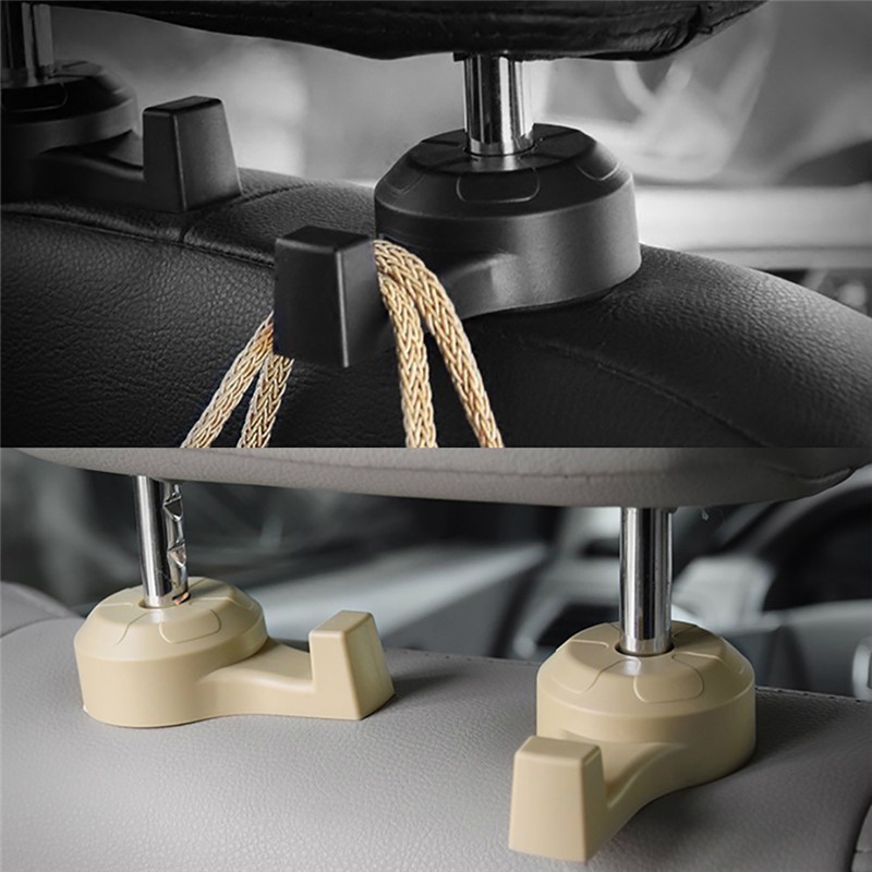 Bộ 2 Móc Treo Đồ Gắn Ghế Xe Hơi Tiện Dụng