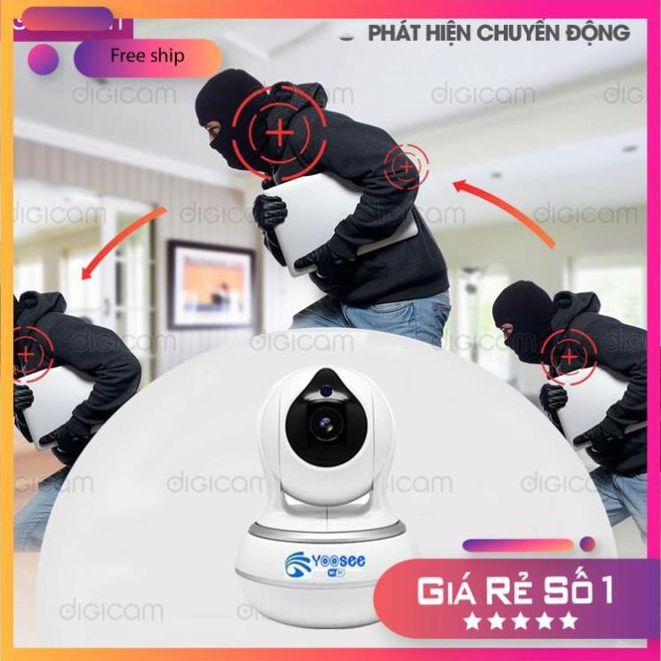 [Bán Sỉ - FreeShip] Camera YooSee thông minh thế hệ mới G99 - HD720P - Quay quét 360 độ - Đàm thoại 2 chiều | WebRaoVat - webraovat.net.vn