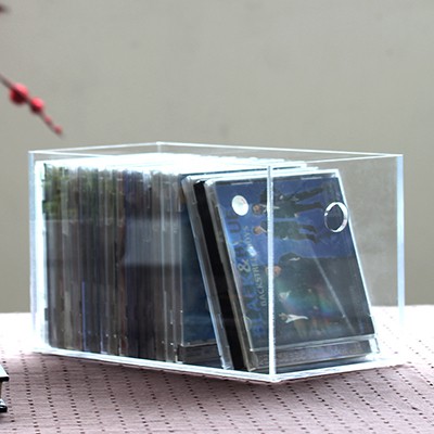 Hộp Đựng Đĩa CD Để Bàn Bằng Acrylic Trong Suốt Cỡ Lớn Tiện Dụng