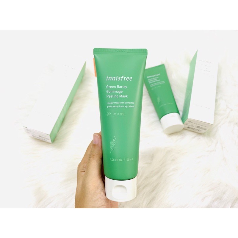 Mặt Nạ Tẩy Tế Bào Da Chết INNISFREE Green Barley Gommage Peeling Mask 120ml