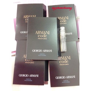 Mẫu thử Nước Hoa Vial Nam Giorgio Armani Code ABSULO