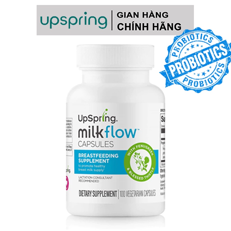 Lợi sữa Upspring Milkflow cho mẹ