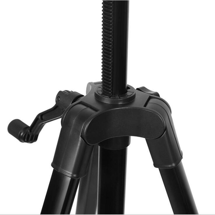 Chân giá đỡ máy ảnh Tripod 3366 cao 145cm có tay cầm quay phim chuyên vlog