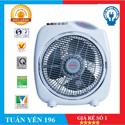 Quạt Bàn Đảo 2 Tấc Senko BD230 - Hàng Chính Hãng-BH 2 Năm - Màu Ngẫu Nhiên